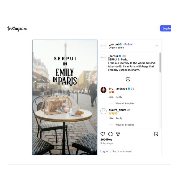 SERPUI Black Shiny Woven Straw Bamboo Top Handle Convertible Crossbody Bag - Picture 13 of 14